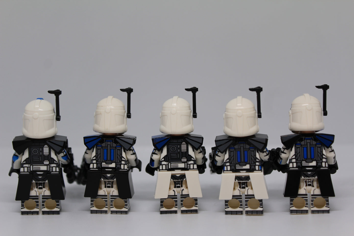501st Clone Commander Battle Pack- 5 Clone Troopers- Clone Wars Fives Jesse