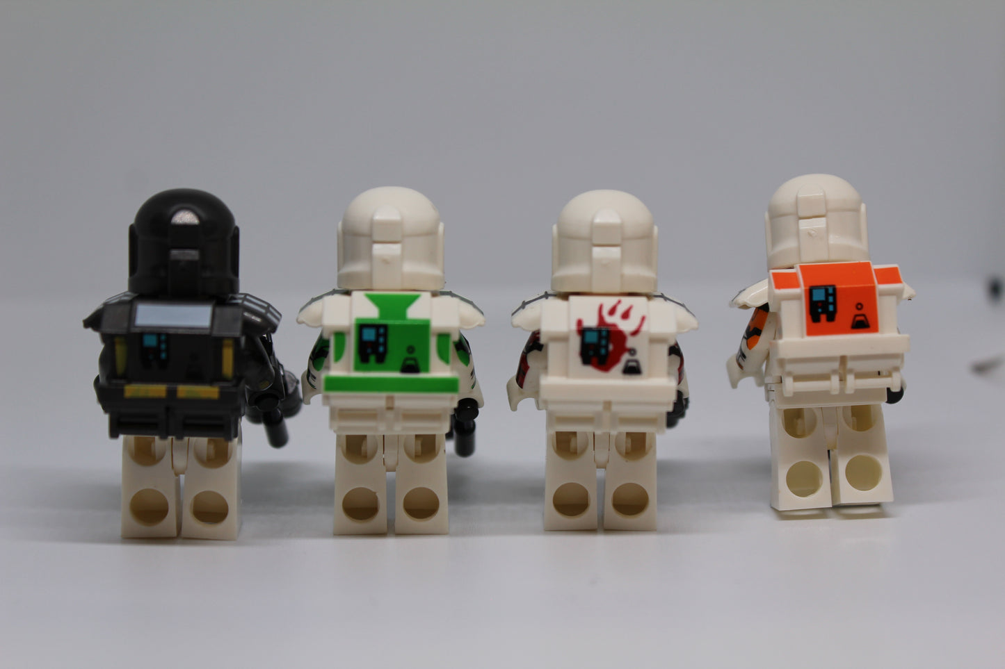 Delta Squad Clone Commando Battle Pack- Custom Clone Wars- Sev Scorch Boss Fixer