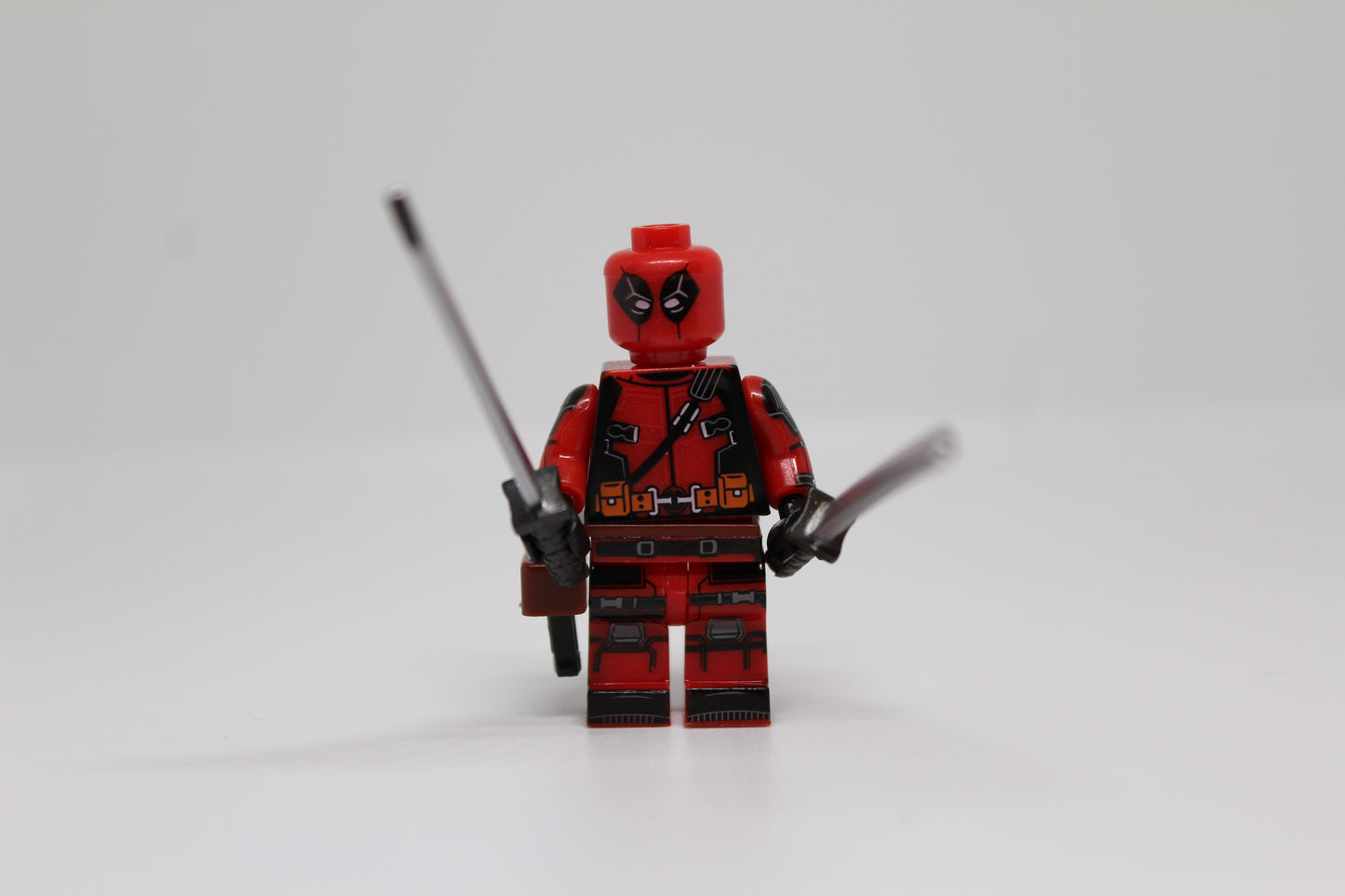 Deadpool CUSTOM Minifigure- 6866- 76178- New Polybag
