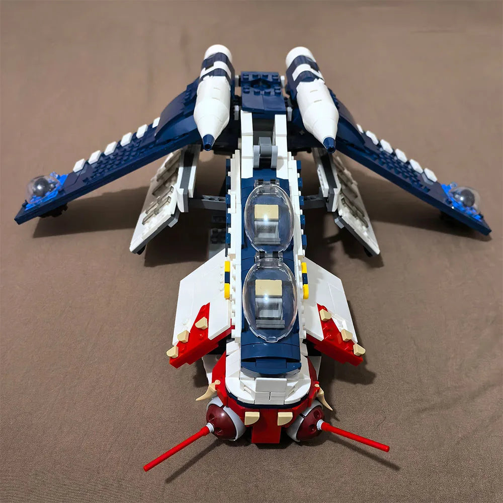 MOC 501st Republic Gunship – Custom Clone Wars Building Block Set